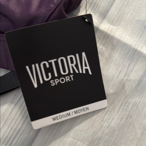 Victoria's Secret Purple Sports Bra Racerback - Picture 4 of 4